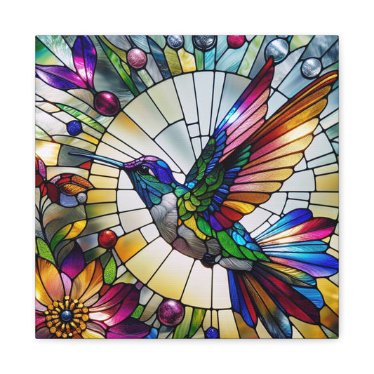 Hummingbird Matte Canvas Print, Stretched, 1.25"
